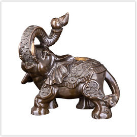 특성은 가정/정원을 위한 고대 청동색 코끼리 동상을 장식합니다