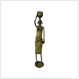 손 - 실리콘 청동을 위해 자유로운 한 고대 무쇠 동상 아연