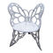 단 하나 나비 단철 의자 및 저항하는 원형 테이블 OEM 날씨